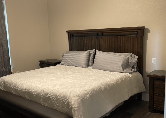 2-bed main bedroom